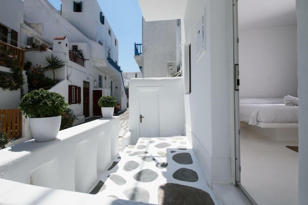 Arktos White Apartments Mykonos Town Exteriör bild